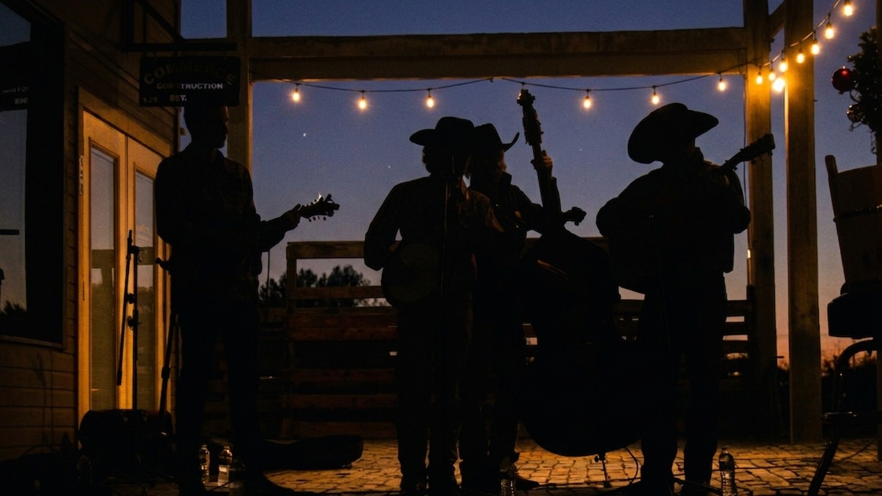 Live band performing at First Thursdays